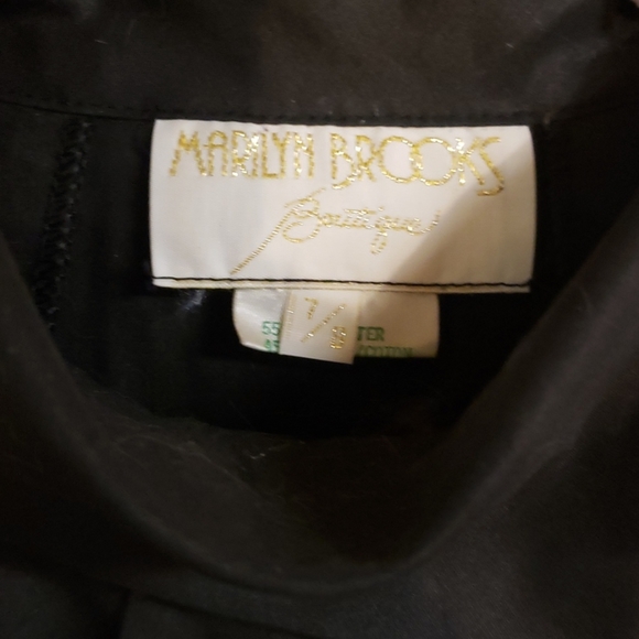 Vintage Wide Collar High Neck Top - Picture 4 of 4